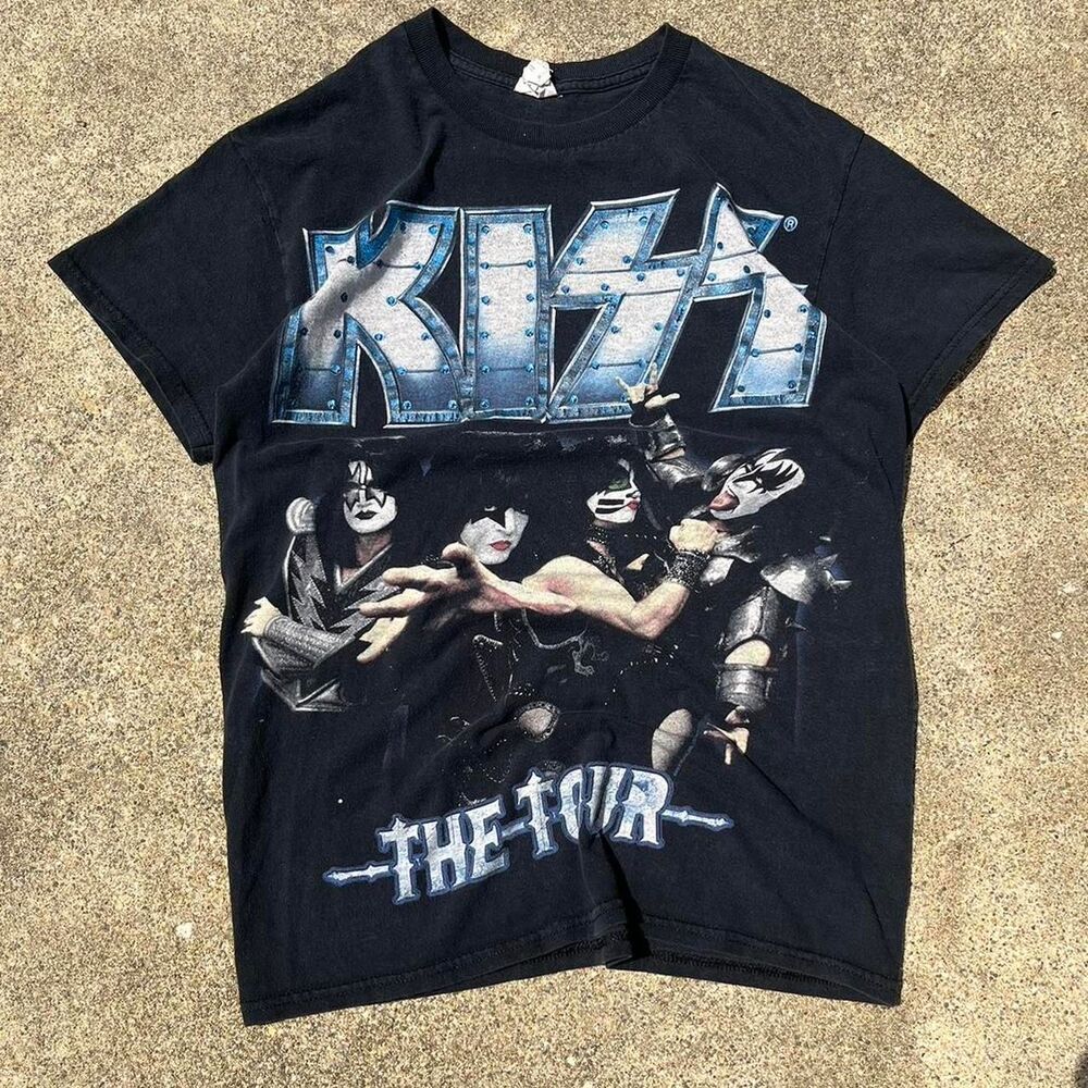 2012 KISS The Tour Rock and Roll Band Tee